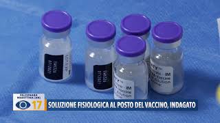 Soluzione fisiologica al posto del vaccino indagato [upl. by Husein]