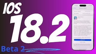 iOS 182 beta 2 disponible  Nouveautés sur iPhone  Localiser Raccourcis Apple Intelligence [upl. by Riane116]