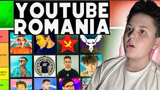 YOUTUBE ROMANIA TIER LIST 2024 [upl. by Adeys]