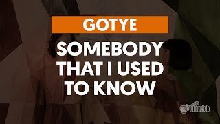 Somebody That I Used To Know  Gotye aula de violão [upl. by Haye]