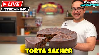 LIVE LA SACHER TORTE  in CUCINA con MATTEOHS [upl. by Atteoj]