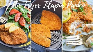 Air Fryer Tilapia Panko [upl. by Ahtekal]