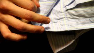 Interview Fashion Tips  How To Wear Cufflinks [upl. by Aroda972]