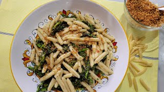 Cavatelli 🇮🇹 Pasta With A Rapini Sauce 2of2 Food is my Love Lang 2023 ❤️ [upl. by Dis]