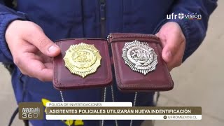 Asistentes policiales de la PDI cuentan con nueva placa de identificación ARAUCANÍA 360° [upl. by Mitzl]