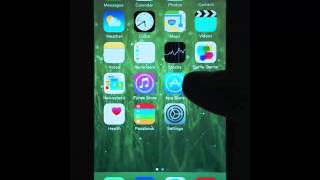 How to  iPhone 6 App store and installing apps [upl. by Airdnal180]