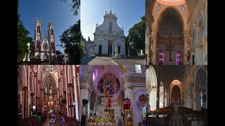 Beautiful Churches in Pondicherry [upl. by Nhguaved124]