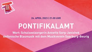 LIVE HeiligRockTage 2023  Pontifikalamt mit Queer im Bistum Trier  live aus dem Trierer Dom [upl. by Richmal711]