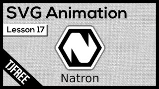 Natron Lesson 17  Animate elements within SVG Files  Vector Graphics [upl. by Enairb]