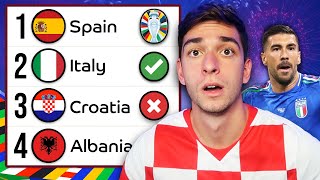 REACTING TO MY EURO 2024 PREDICTIONS [upl. by Eeimaj284]