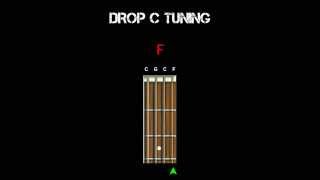 Bass Tuning  Drop C C G C F [upl. by Ecinahc]