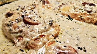 Creamy Garlic Chicken Breast Recipe [upl. by Nylyahs847]