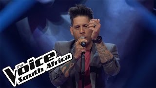 Gavin Edwards sings quotSay Somethingquot  The Blind Auditions  The Voice South Africa 2016 [upl. by Rekrap129]