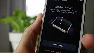 First Look Apple Watch Companion App for iOS 82 [upl. by Eirelam]