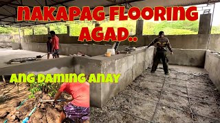 Pag tambak ng lupa galing punso  Nagflooring na sila agad sa magiging kisina [upl. by Nolra746]