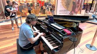 Oasis Wonderwall Piano Shopping Mall [upl. by Brocky417]