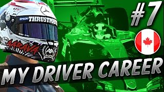 BIG 180 MPH CRASH  F1 MyDriver CAREER S3 PART 7 CANADA [upl. by Ferdy]