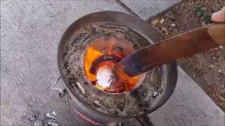 Casting With Aluminum Scrap from Cans  Dont do this Explosion [upl. by Hoon]