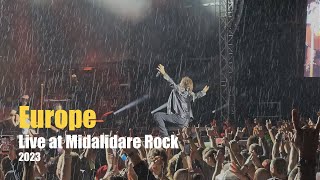 Europe Live at Midalidare Rock 2023 Full Show [upl. by Htiffirg]