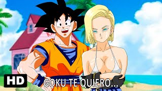 GOKU X ANDROIDE 18  UNA ANDROIDE ENAMORADA DE UN SAIYAJIN  PELÍCULA COMPLETA 2023 [upl. by Lenci249]