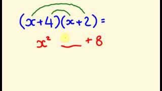 Algebra Tricks  Multiply binomials instantly [upl. by Llezniuq]