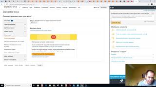 amazon mon compte Supprimer mon compte seller central  Vendeur [upl. by Enytnoel]