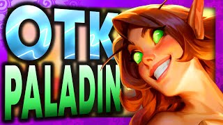 🕹️ Hearthstone  Getting Legend w OTK Paladin Stream [upl. by Eatnwahs]