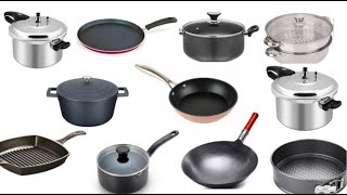 Learn Basic Kitchen Utensils Names in English with Pictures [upl. by Gaspar]