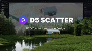 D5 Scatter Tutorial  How to use this procedural landscape scatter tool [upl. by Hanah453]