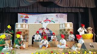 37th North Zone Youth Festival 2024  First Position Folk Orchestra  Chandigarh University Gharuan [upl. by Artnoed]