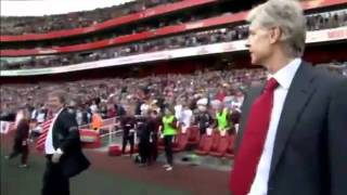 Kenny Dalglish Swears at Arsene Wenger [upl. by Nilyarg]