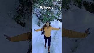 DalhousieSnow fall snowfall snow dalhousie himachal himachalpradesh mountains sno [upl. by Nerot]