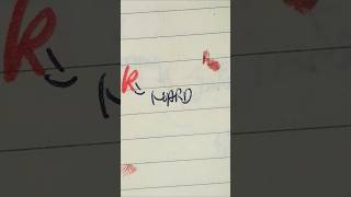 Learn to write k in calligraphy caligraphy pen [upl. by Maurreen]