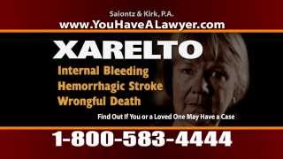 Xarelto Lawyer Advertisement Commercial [upl. by Stephie]