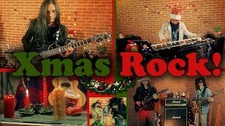 ★ Christmas Rock  Silent Night  We Wish You A Merry Christmas Metal Cover [upl. by Elizabeth]