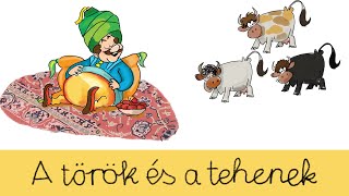 Móricz Zsigmond  A török és a tehenek  Modern Animációs Mesefilm  Vers  Humoros [upl. by Anul40]