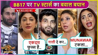 Sambhavna Arshi Shiv Jigna amp More Stars Most Honest Reaction On AnkitaMunawar  Bigg Boss 17 [upl. by Mattheus]