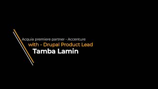 Tamba Lamin Interview  Acquia Engage 2020 [upl. by Atsyrt458]