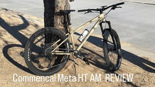 2021 Commencal Meta HT AM bike walk roundreview [upl. by Wollis239]