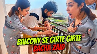 Balcony se girte girte bacha zaid [upl. by Akierdna]