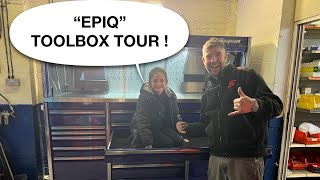 TOOL BOX TOUR UK MECHANIC 🇬🇧 🔧 SNAP ON EPIQ 84 [upl. by Tteirrah]