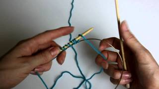 How to Knit Provisional CastOn using Cable of Circular Needle [upl. by Coralie]