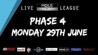 The MODUS ICONS OF DARTS LIVE LEAGUE  MONDAY 29TH JUNE [upl. by Enawyd]