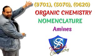 Organic Nomenclature  Amines AS [upl. by Ydoow]