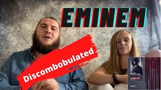 Discombobulated  Eminem UK Hip Hop Couple Reacts [upl. by Wilmar]