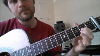 The Beatles Norwegian Wood Guitar Lesson amp Exercises [upl. by Einitsed]