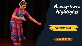 Panjami Arangetram excerpts  Samarpana Dance Academy  Barathanatyam Dance [upl. by Julita]