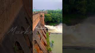 Markonahalli dam gate open siphon [upl. by Barrada]