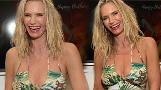 Natasha Henstridge at her 50th birthday at a private residence [upl. by Oal]