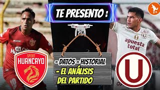 Te presento datos del Sport Huancayo vs Universitario Historial análisis y como vienen los equipos [upl. by Yttiy]